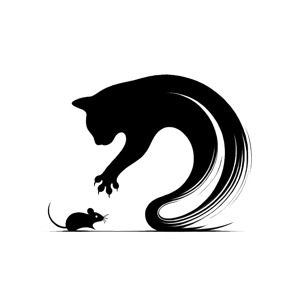un dibujo de Picoteo de gallinas representando el tema de Abuso en blanco y negro.