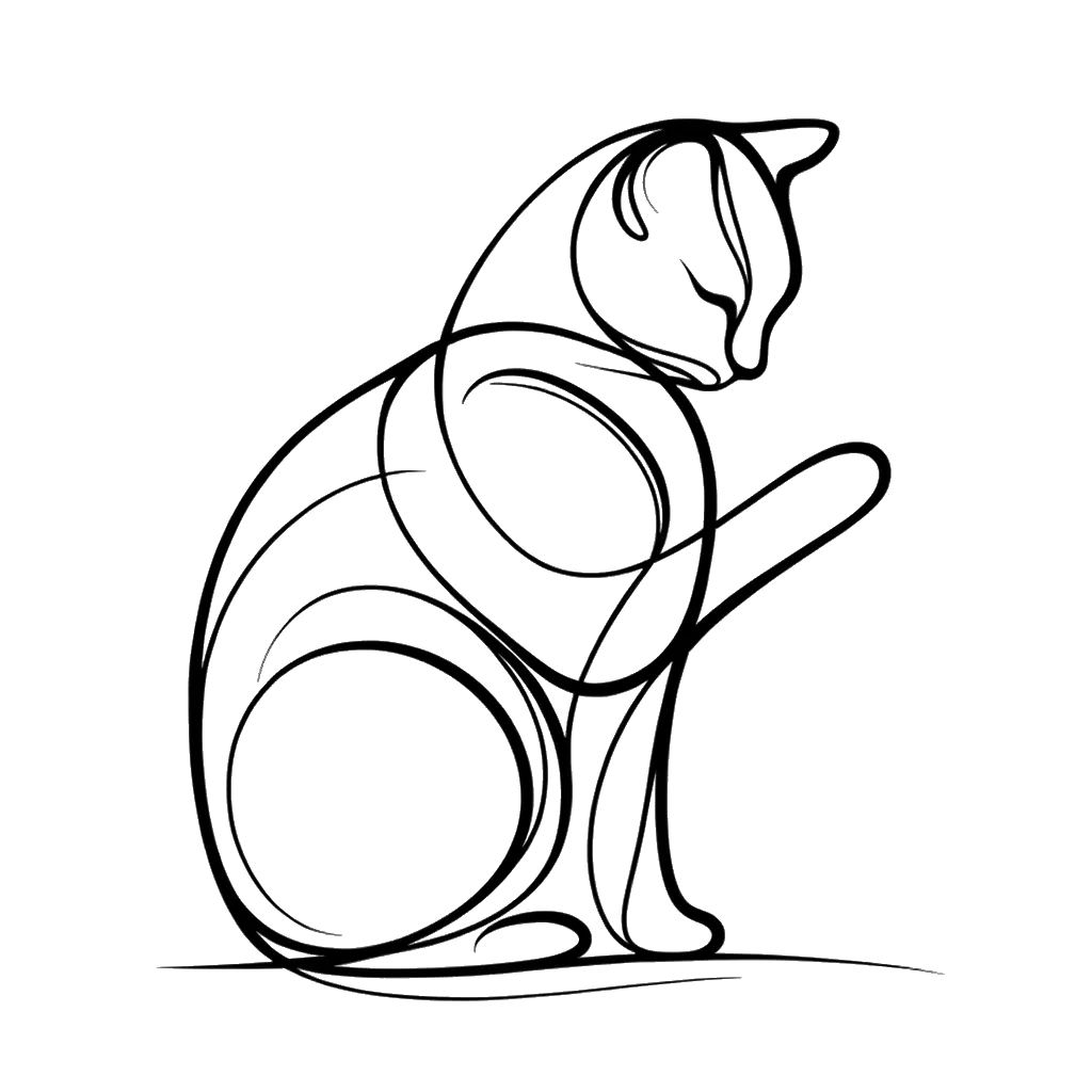 un dibujo de una jirafa mirando hacia abajo desde lo alto representando el tema de Arrogancia en blanco y negro.